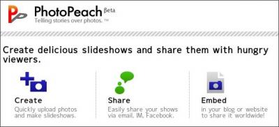 PhotoPeach. Crea vídeos con tus fotos